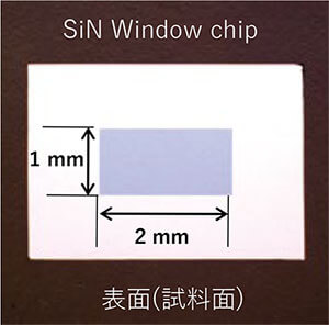 SiN window chip