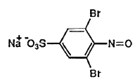 3,5-Dibromo-4-nitrosobenzenesulfonic acid sodium salt  (DBNBS)