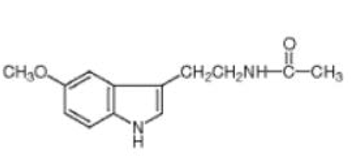 メラトニン　C13H16N2O2