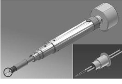 Fig.2 Direct Insertion Probe/F(Direct Exposure Probe: DEP)