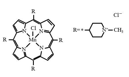 図1. Mn (III) ポルフィリン