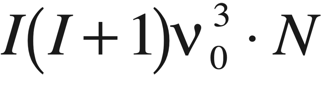 I(I+1)ν30・N