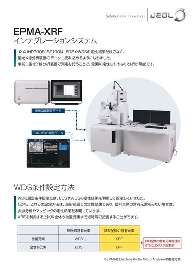 EPMA-XRFインテグレーションシステム