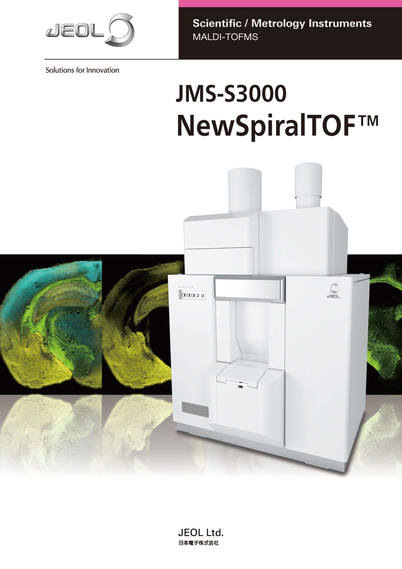 JMS-S3000 NewSpiralTOF™ MALDI-TOFMS
