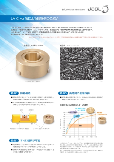 LV Cryo法による観察例のご紹介