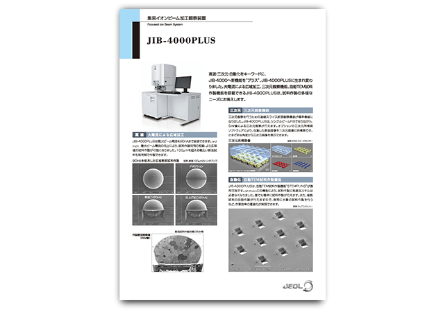 集束イオンビーム加工観察装置 (FIB)