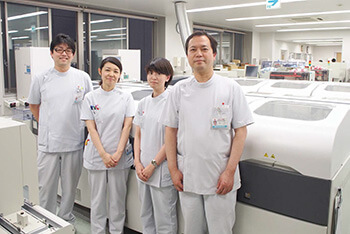 生化学担当の皆さん