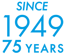 SINCE 1949 75 YEARS