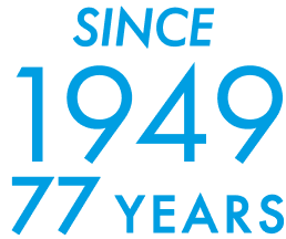 SINCE 1949 77 YEARS