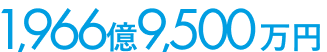 1,966億9,500万円