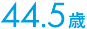 44.5歳