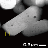 1次粒子のSTEM像