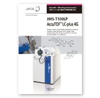 JMS-T100LP AccuTOF LC-plus 4G 大気圧イオン化飛行時間型質量分析計