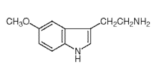 5-メトキシトリプタミン　C11H14N2O