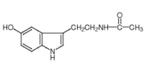 N-アセチルセロトニン　C12H14N2O2