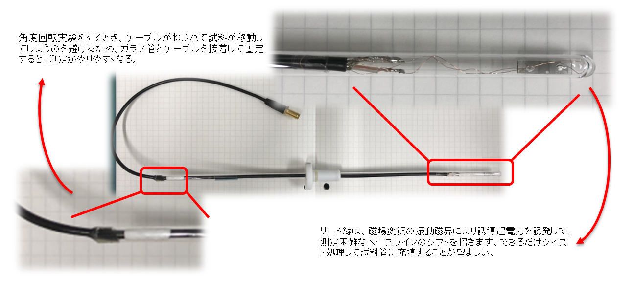 図2　測定用試料管の製作例