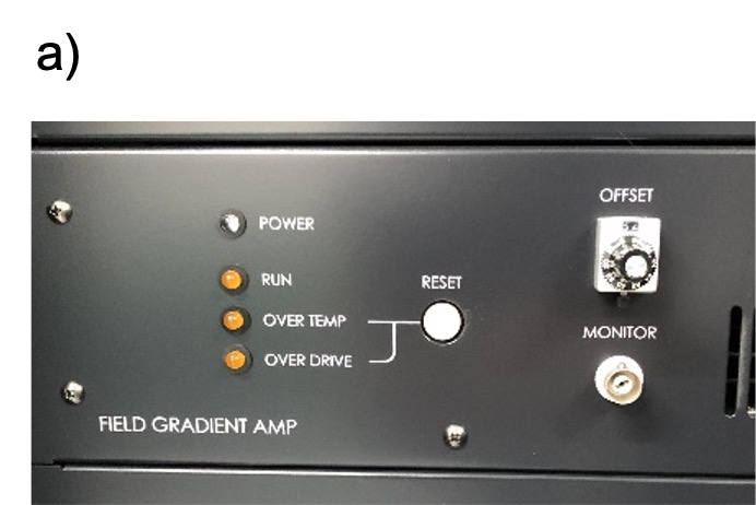 図5 (a)FG電源ユニットOFFSET調整部の画像 10A電源使用時
