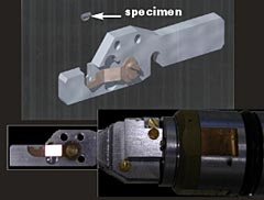 チップオン試料ホルダ